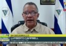Comandante Lumberto Campbell, Magistrado del Consejo Supremo Electoral en entrevista con la cadena TeleSUR.
