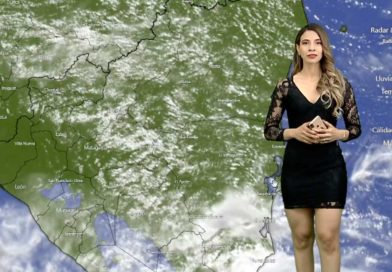 Crismara Mendoza brindado el reporte del clima en Nicaragua este jueves en Es Mi Día.