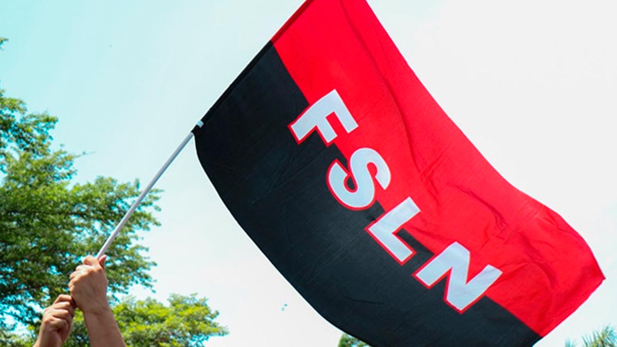 Bandera del Frente Sandinista de Liberación Nacional (FSLN)