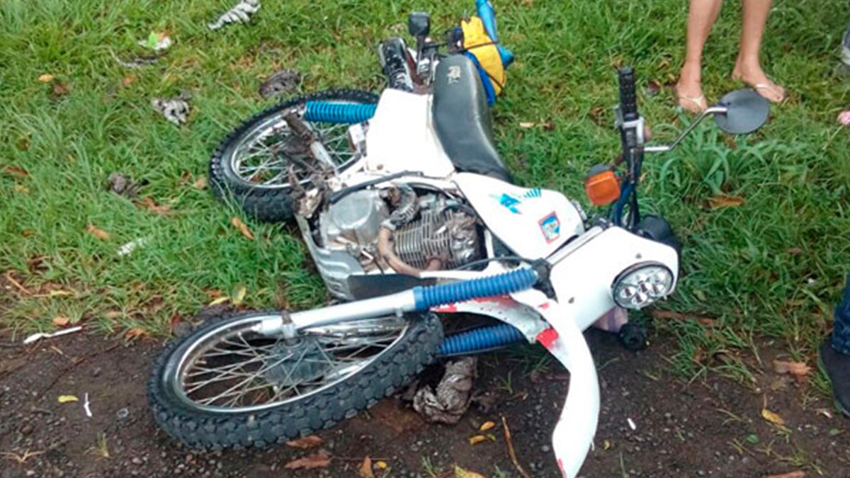 Desatender una señal de tránsito causó la muerte de motociclista en Managua