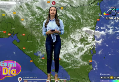 Idis Rodríguez en el programa Es Mi Día brindó el reporte del clima en Nicaragua.