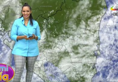 Foto Multinoticias / Kenia Ruiz en el programa Es Mi Día brindó el reporte del clima en Nicaragua