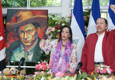 Presidente de la República de Nicaragua, Comandante Daniel Ortega Saavedra y Vicepresidenta de Nicaragua, Compañera Rosario Murillo