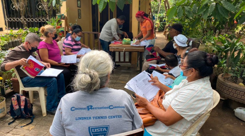 Estudiantes de Educación Técnica en el Campo durante la capacitación de Cultivo de Peces en Ticuantepe.