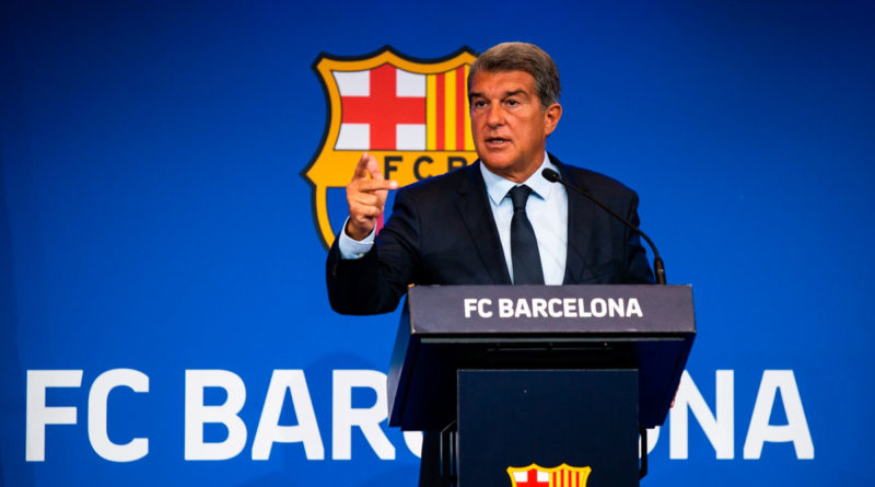 Joan Laporta, presidente del Barcelona.