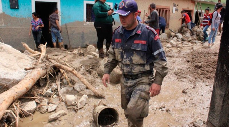 Inundaciones causadas por las lluvias en territorio venezolano