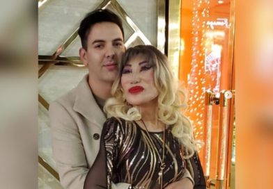 Lyn May junto a su pareja Markos