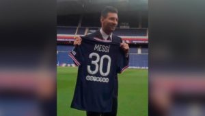 Leo Messi es oficialmente presentado por el PSG