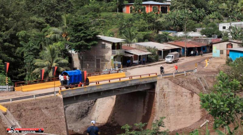 Uno de los puentes construidos por el Gobierno Sandinista