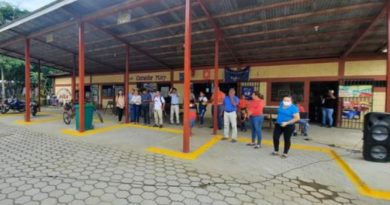 Terminal de buses en Quilalí