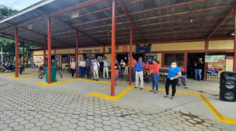 Terminal de buses en Quilalí