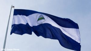 Foto Multinoticias / Bandera de Nicaragua