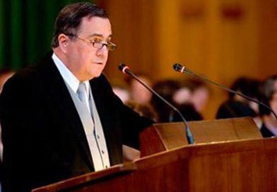 Doctor Carlos Argüello, representante de Nicaragua ante la CIJ en el caso contra Colombia