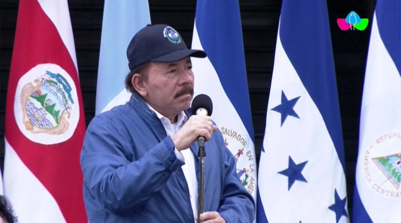 Comandante Daniel Ortega y Compañera Rosario Murillo presiden acto central en honor al Bicentenario de Centroamérica