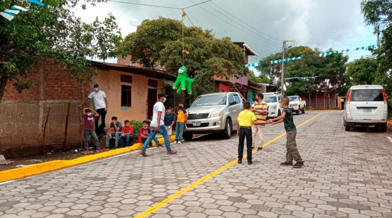 Familias de Juigalpa inauguran calles dignas y seguras