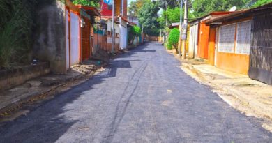 Proyecto de Calles para el Pueblo que se ejecuta en el barrio Santos López