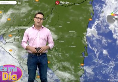 Yunior Cuadra en el programa Es Mi Día brindó el reporte del clima en Nicaragua