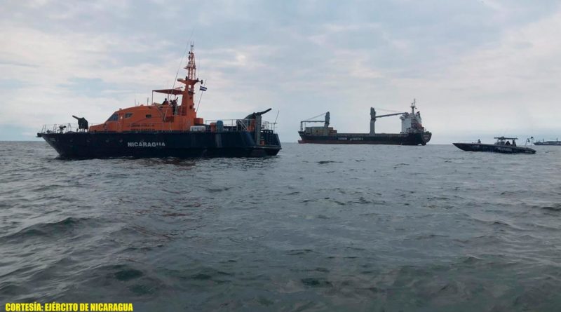 El Destacamento Naval de Aguas Interiores “Comandante Hilario Sánchez Vásquez”, atendió en los lagos Xolotlán, Cocibolca y río San Juan a 355 ferris y embarcaciones.