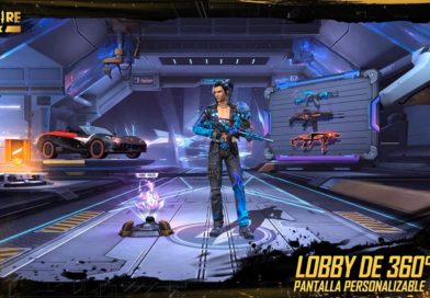 Nuevo lobby del videojuego Free Fire Max