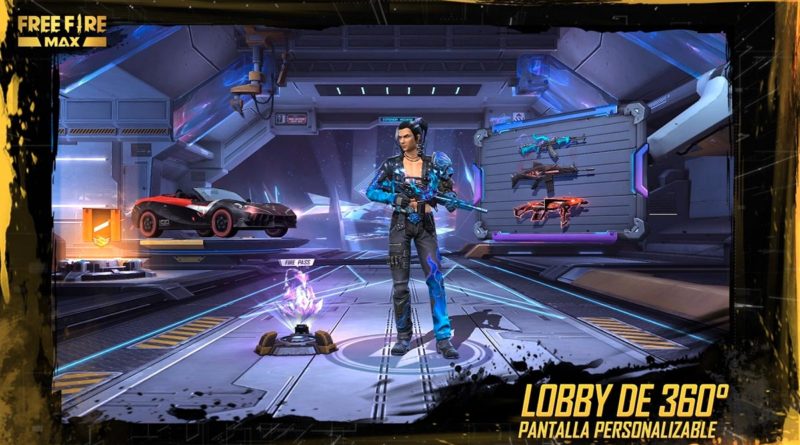 Nuevo lobby del videojuego Free Fire Max