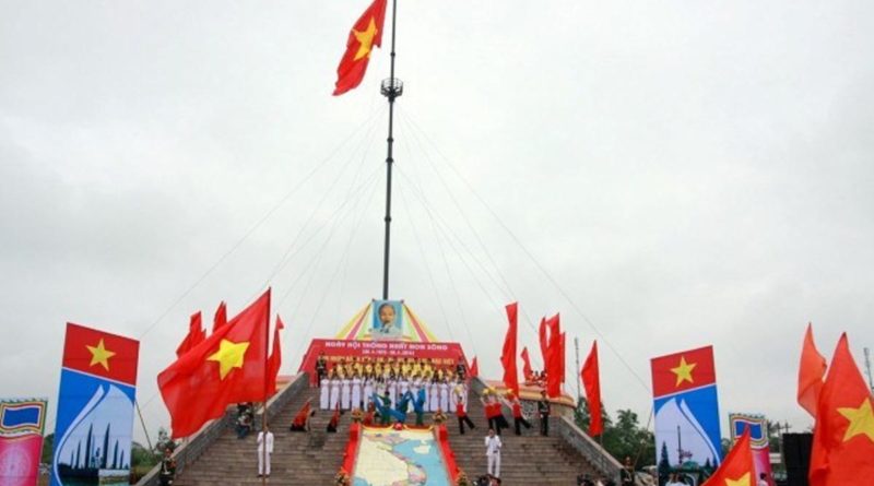 Ceremonia por el 76 aniversario de la declaración de la independencia de la República Socialista de Vietnam.