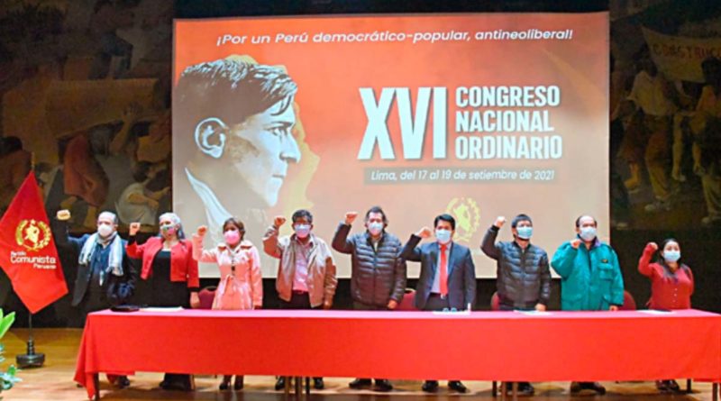 Nicaragua participa en el XVI congreso del Partido Comunista Peruano