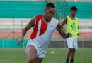 Jugador del Club Real Estelí en una entrenamiento de cara a la Liga CONCACAF