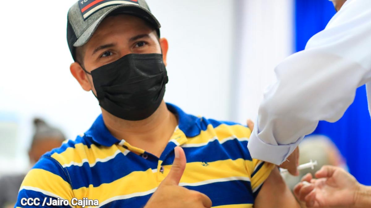 Nicaragua vacunó contra la COVID-19 esta semana a 1 millón 98 mil 245 personas