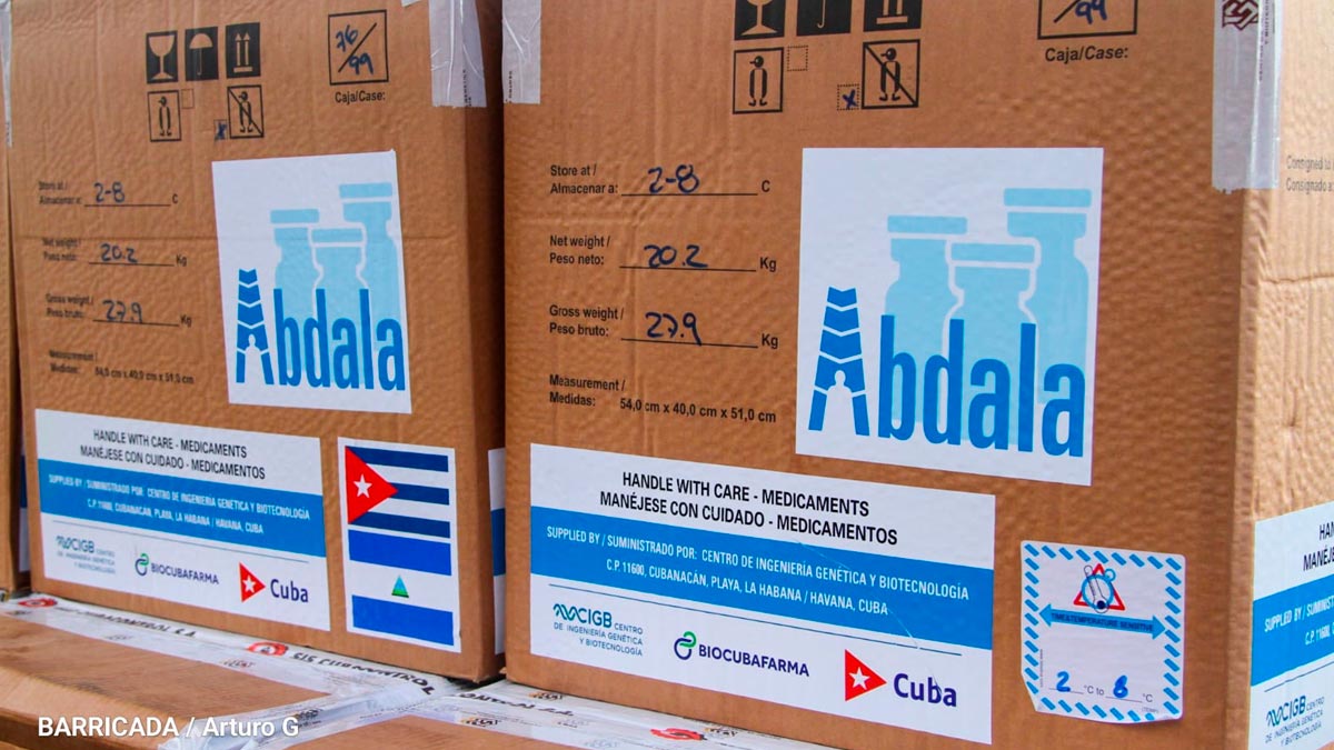 Nicaragua recibió 988 mil 270 dosis de vacunas Abdala y Soberana 02 contra la COVID-19