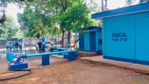 Nuevo pozo de agua potable inaugurado por ENACAL en el distrito III de Managua