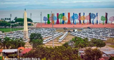 250 nuevos buses entregados a 35 cooperativas en Managua.