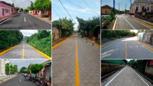 Calles nuevas para ser entregadas en 19 municipios de Nicaragua