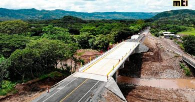 Gobierno Sandinista inaugura nuevo Puente de Conexión Estratégica en Chontales