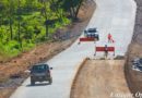 Carretera en construcción en Nicaragua