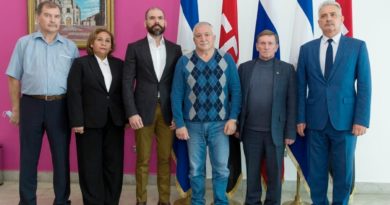 Delegación espacial de la Federación de Rusia que visita Nicaragua