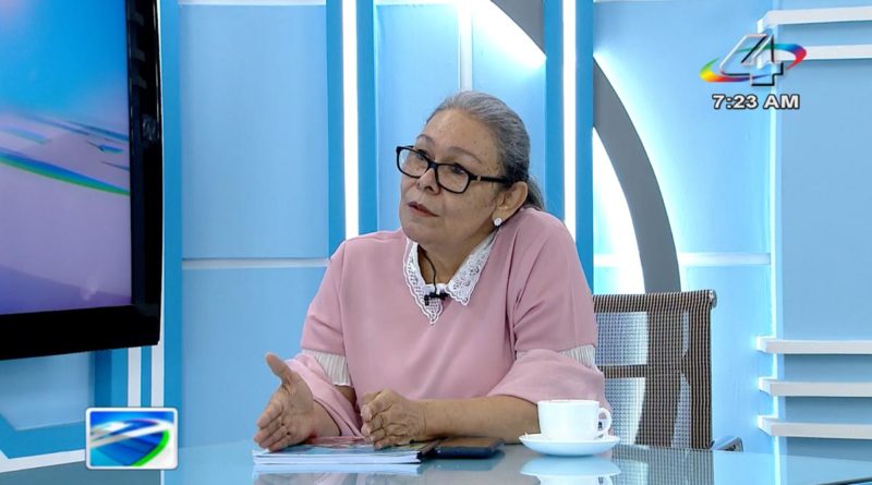 Diputada Maritza Espinales en la Revista en Vivo, miércoles 6 de octubre de 2021