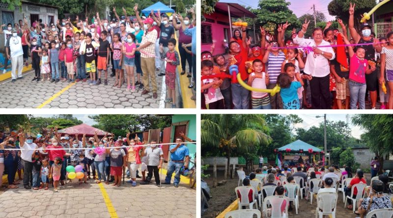 Gobierno Sandinista entregará 368 calles para el pueblo en 29 municipios