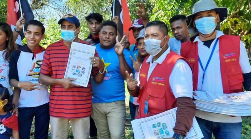 Gobierno Sandinista entrega títulos de propiedad a familias de Mateare