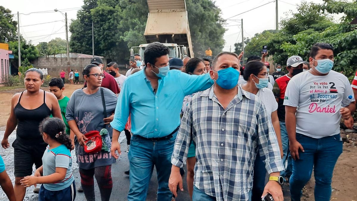 Alcaldía de Managua constata avances de nuevas calles en Comarca Sabana Grande