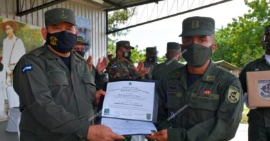 Graduación de cursos en la Escuela Nacional de Sargentos “Sargento Andrés Castro” del Ejército de Nicaragua