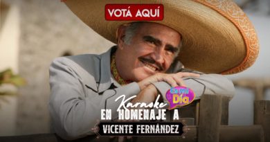 Aquí podés votar por tu presentador favorita del Karaoke en homenaje a Vicente Fernández de Es Mi Día