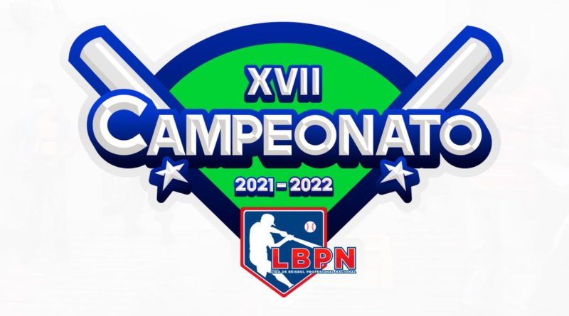 Logo oficial del XVII Campeonato 2021/2022 de la Liga de Béisbol Profesional Nacional (LBPN).