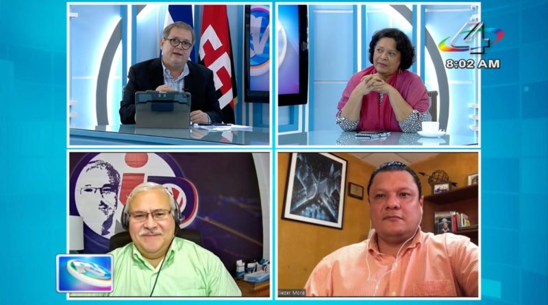 Tirsa Sáenz, Adolfo Pastrán y Eliezer Mora en la Revista en Vivo, martes 26 de octubre de 2021