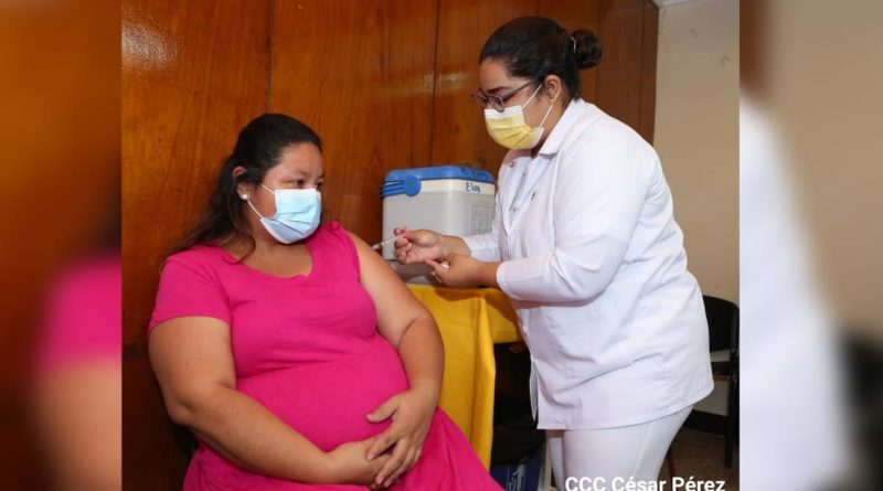 Embarazadas de Managua y Masaya podrán vacunarse contra el Covid-19 este 15 de octubre