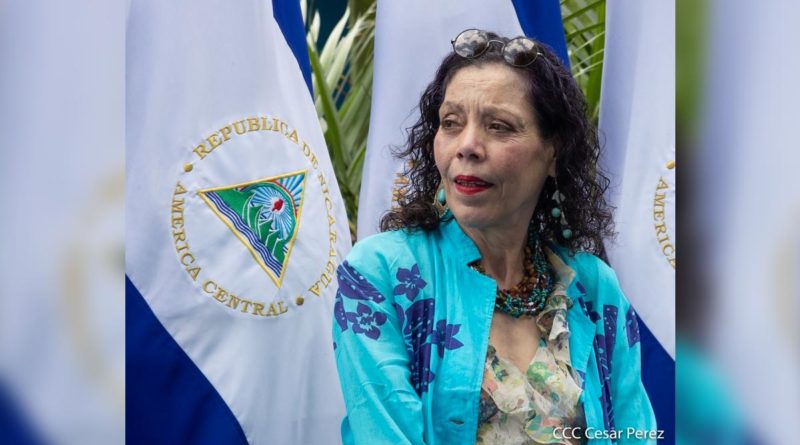 Vicepresidenta de Nicaragua, Compañera Rosario Murillo