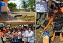 Autoridades del Ministerio de Salud de Nicaragua inaugurando el nuevo Sistema de Agua Potable del Hospital Ernesto Sequeira, Bluefields, RACCS