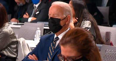 Presidente de los Estados Unidos, Joe Biden campantemente dormido en la COP26, Nicaragua