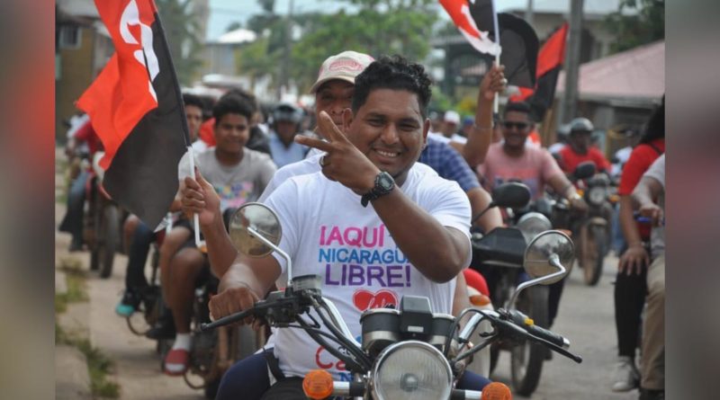 Población costeña celebra triunfo del Frente Sandinista con amor y alegría en Bilwi