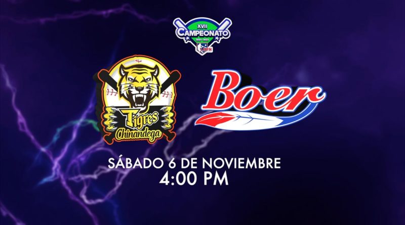 (EN VIVO) Tigres de Chinandega VS Indios del Bóer – Liga de Béisbol Profesional Nacional (LBPN)
