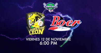 (EN VIVO) Indios del Bóer VS Leones de León - Liga de Béisbol Profesional Nacional (LBPN)